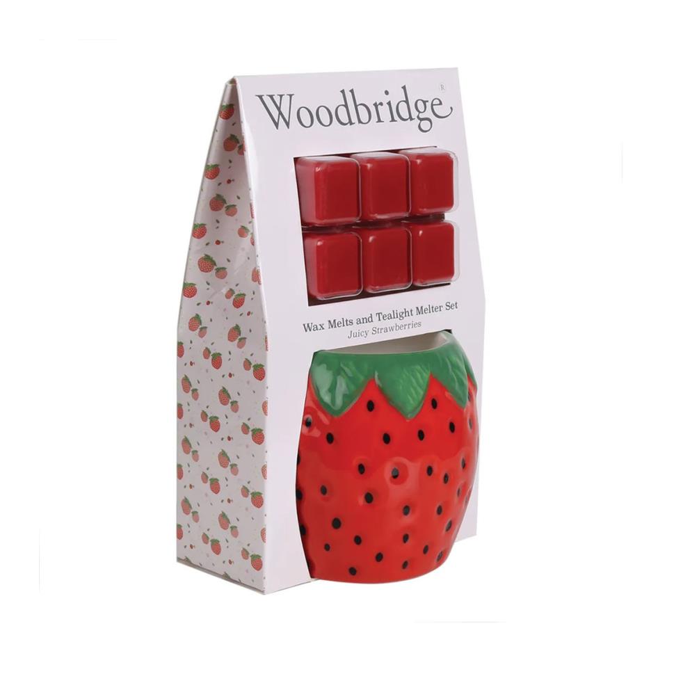 Woodbridge Juicy Strawberry Wax Melt Warmer Gift Set £7.19
